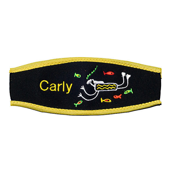 Petroglyph Diver Mask Strap Cover