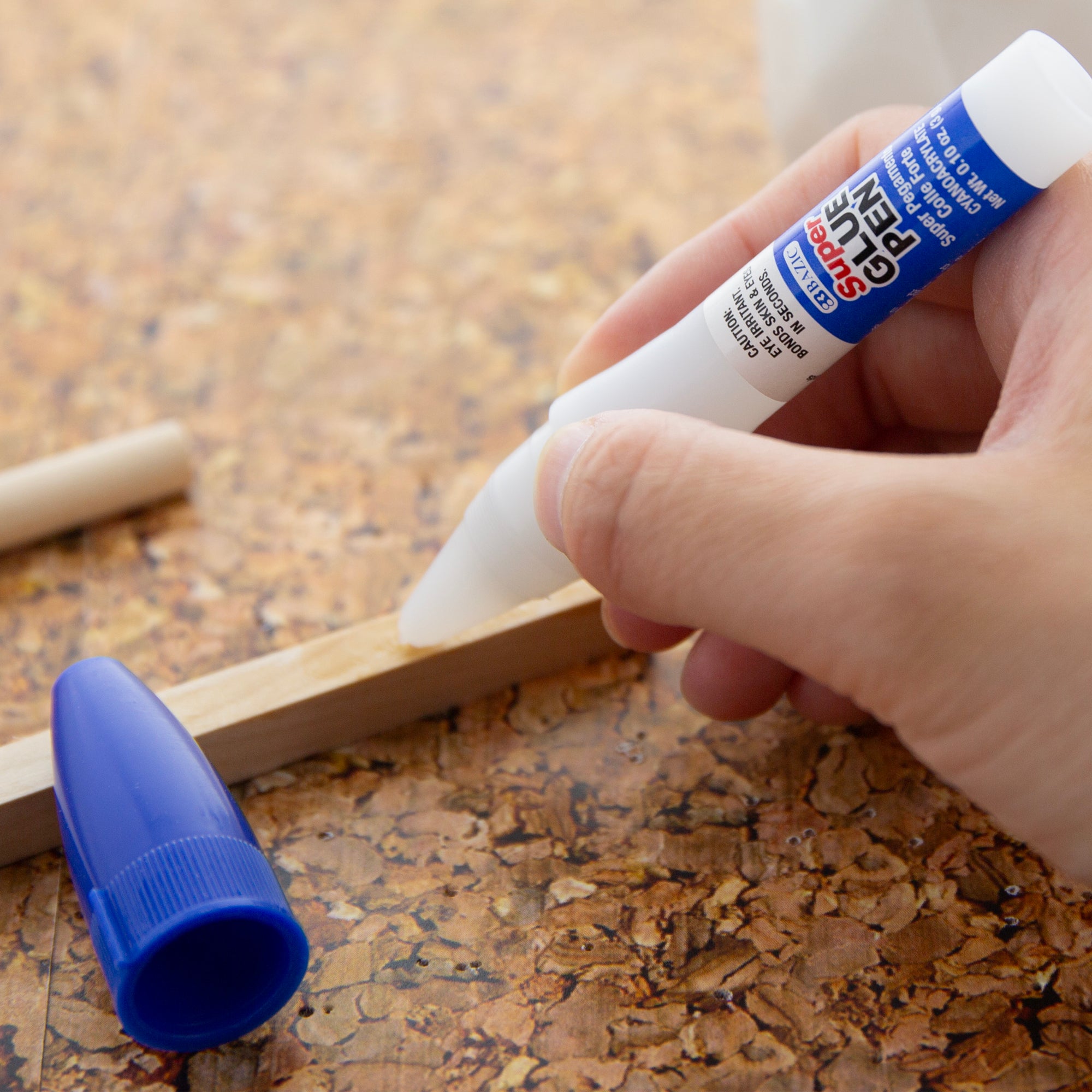 0.10 oz (3g) Super Glue Pen w/ Precision Tip Applicator