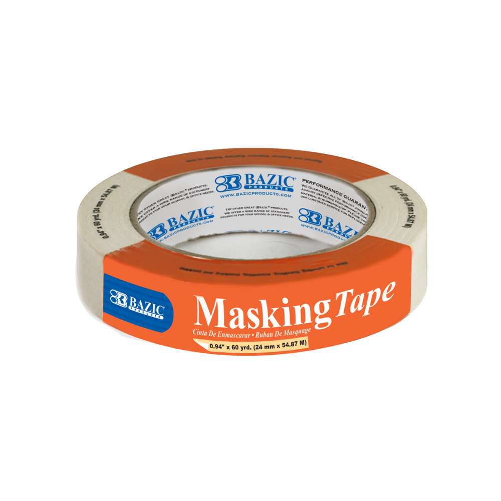 0.94" X 2160" (60 Yards) General Purpose Masking Tape