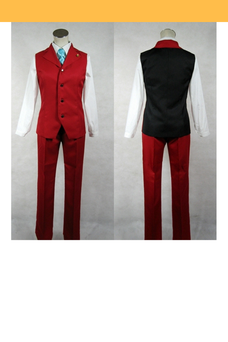 Ace Attorney 4 Apollo Justice Cosplay Costume