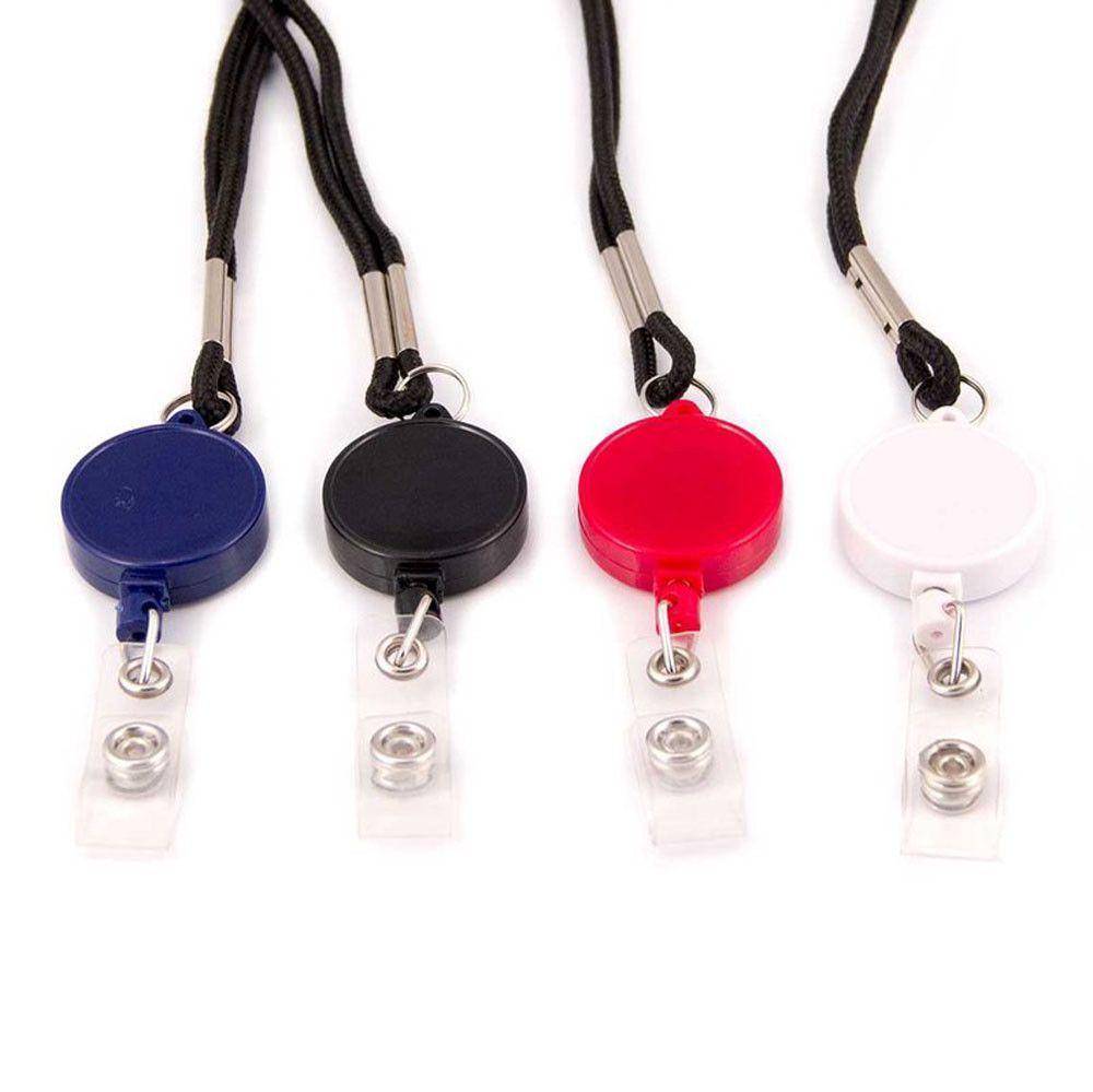 Retract-A-Badge Holder Lanyard ID Holder (5-Pack)