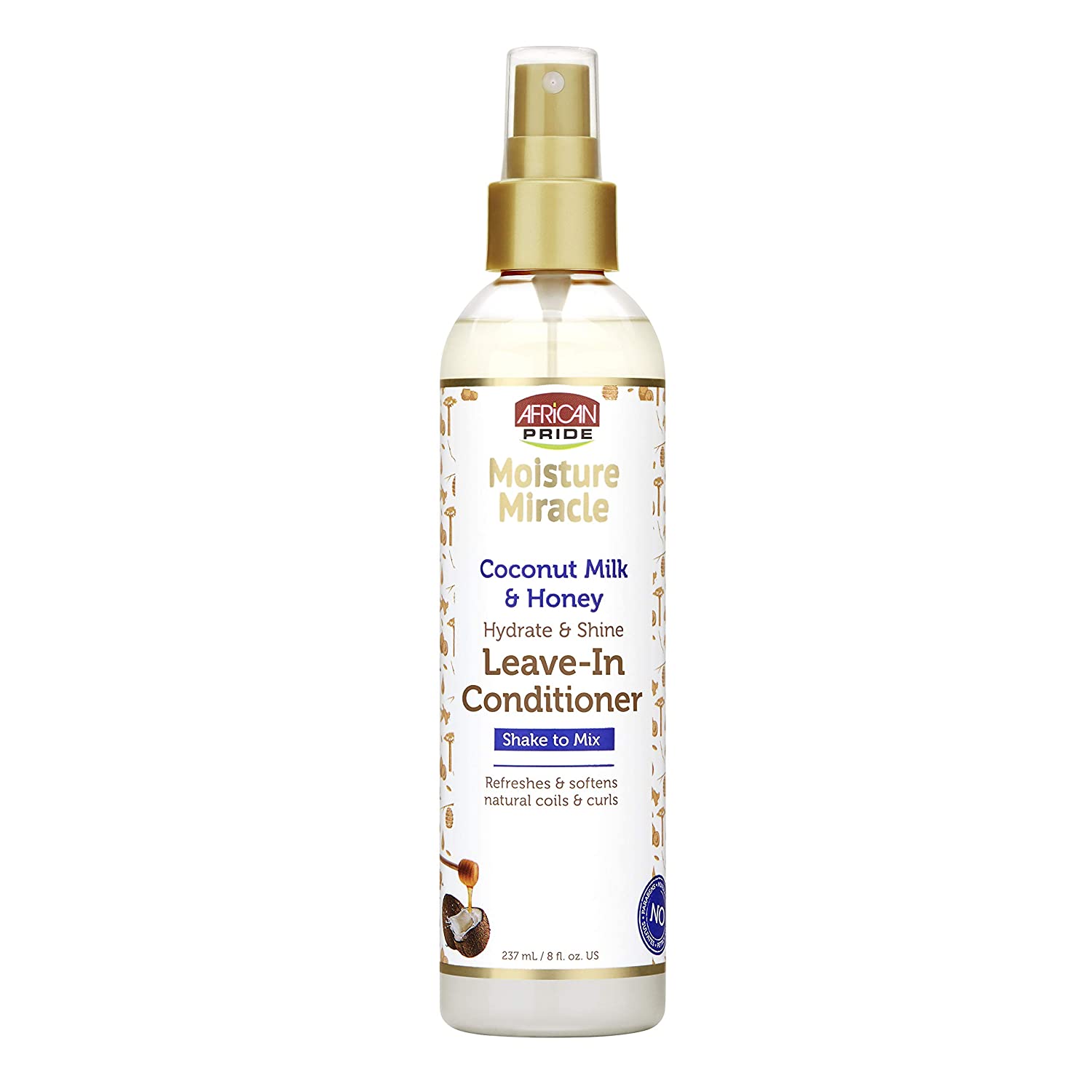 African Pride Moisture Miracle Coconut Milk & Honey Leave-In Conditioner