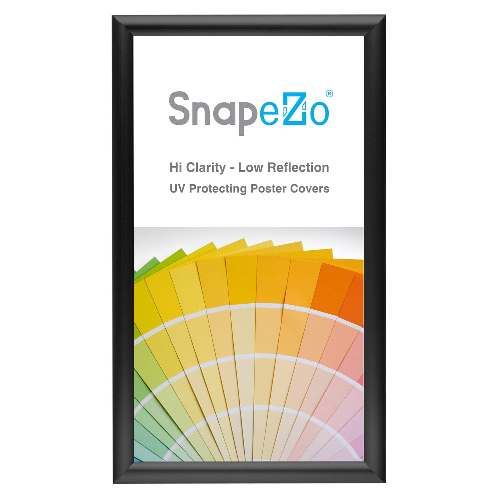 10x18 Black Snapezo® Poster Snap Frame 1"