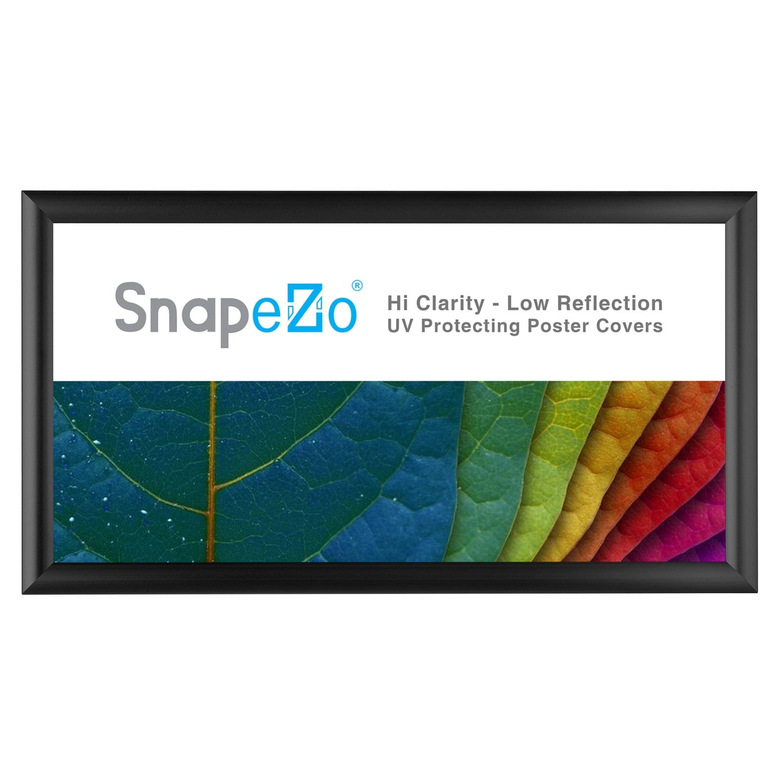 10x20 Black Snapezo® Snap Frame - 1" Profile