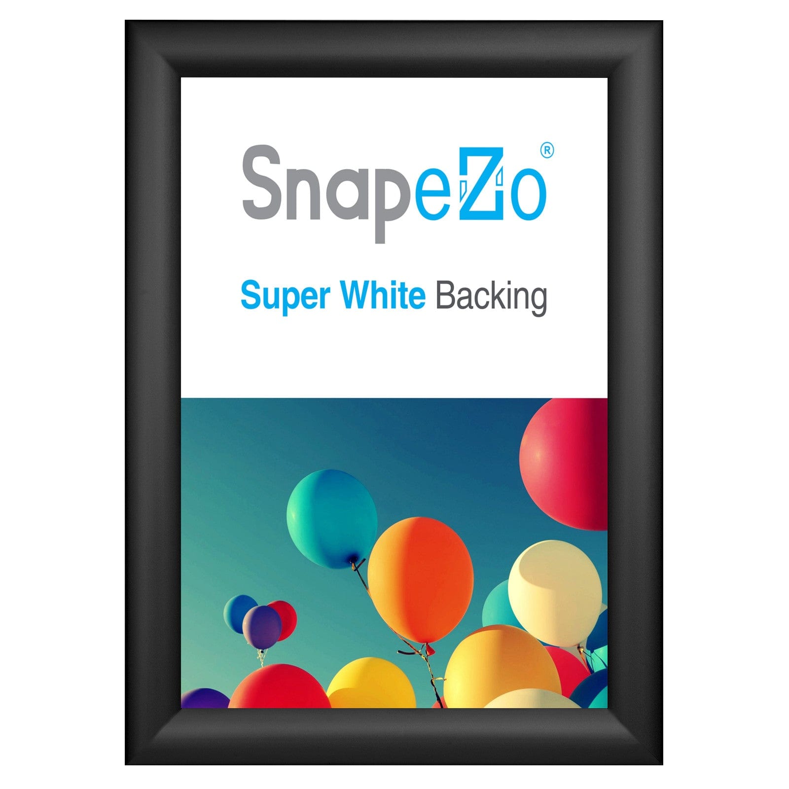 10x13 Black Snapezo® Snap Frame - 1.2" Profile