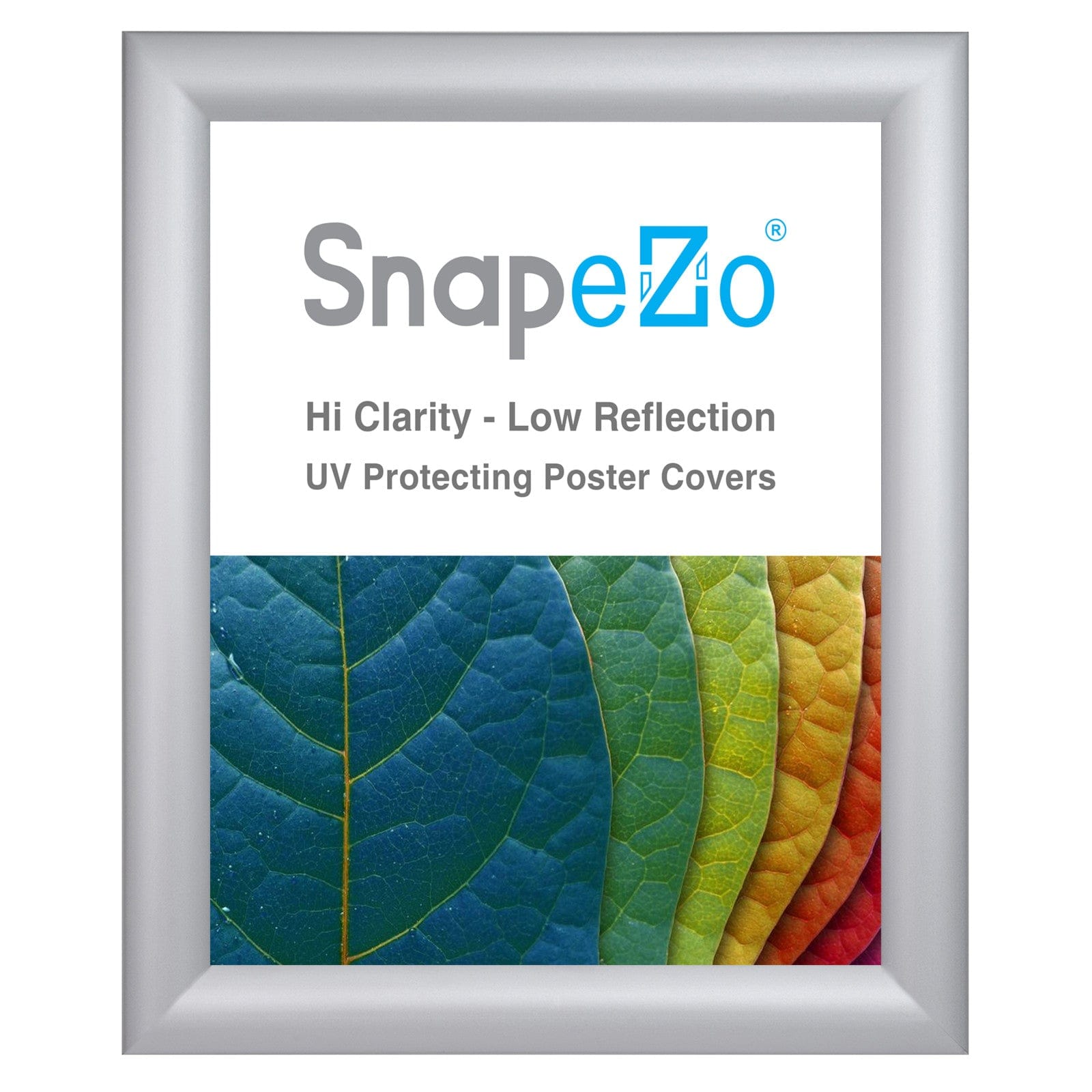 10x12 Silver Snapezo® Snap Frame - 1.2" Profile