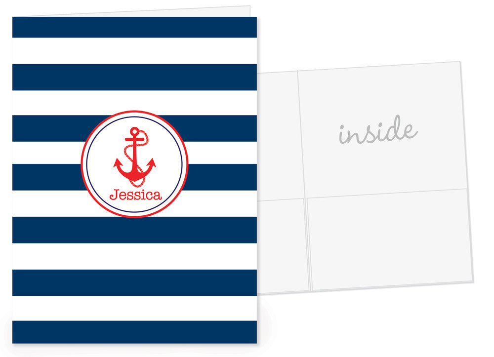 Anchor Pocket Folder