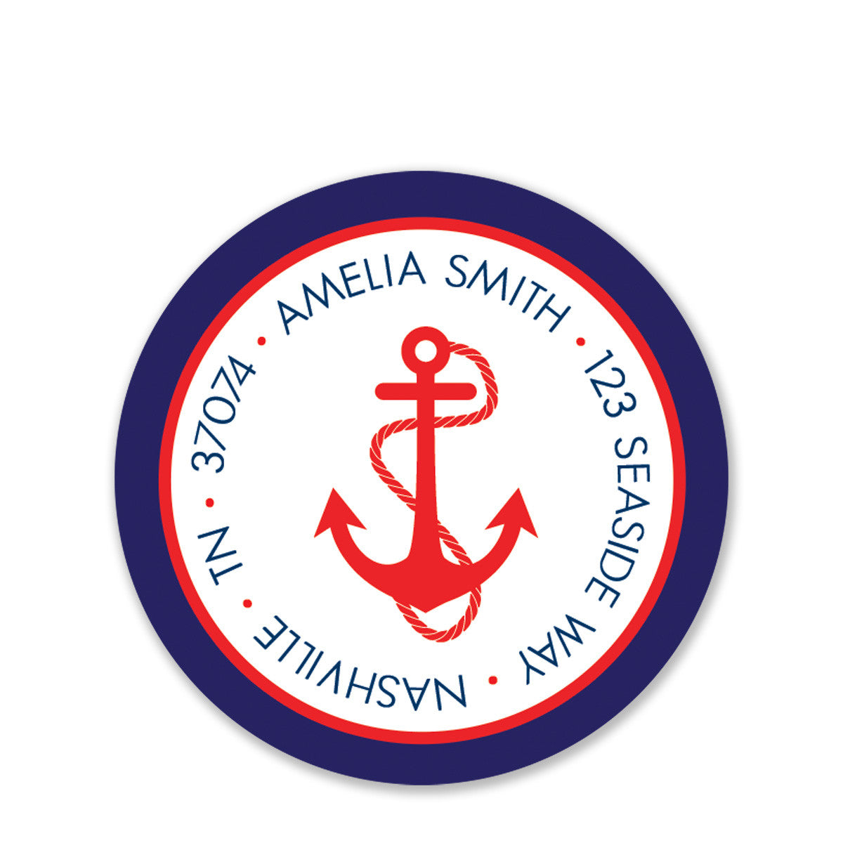 Anchor Return Address Stickers