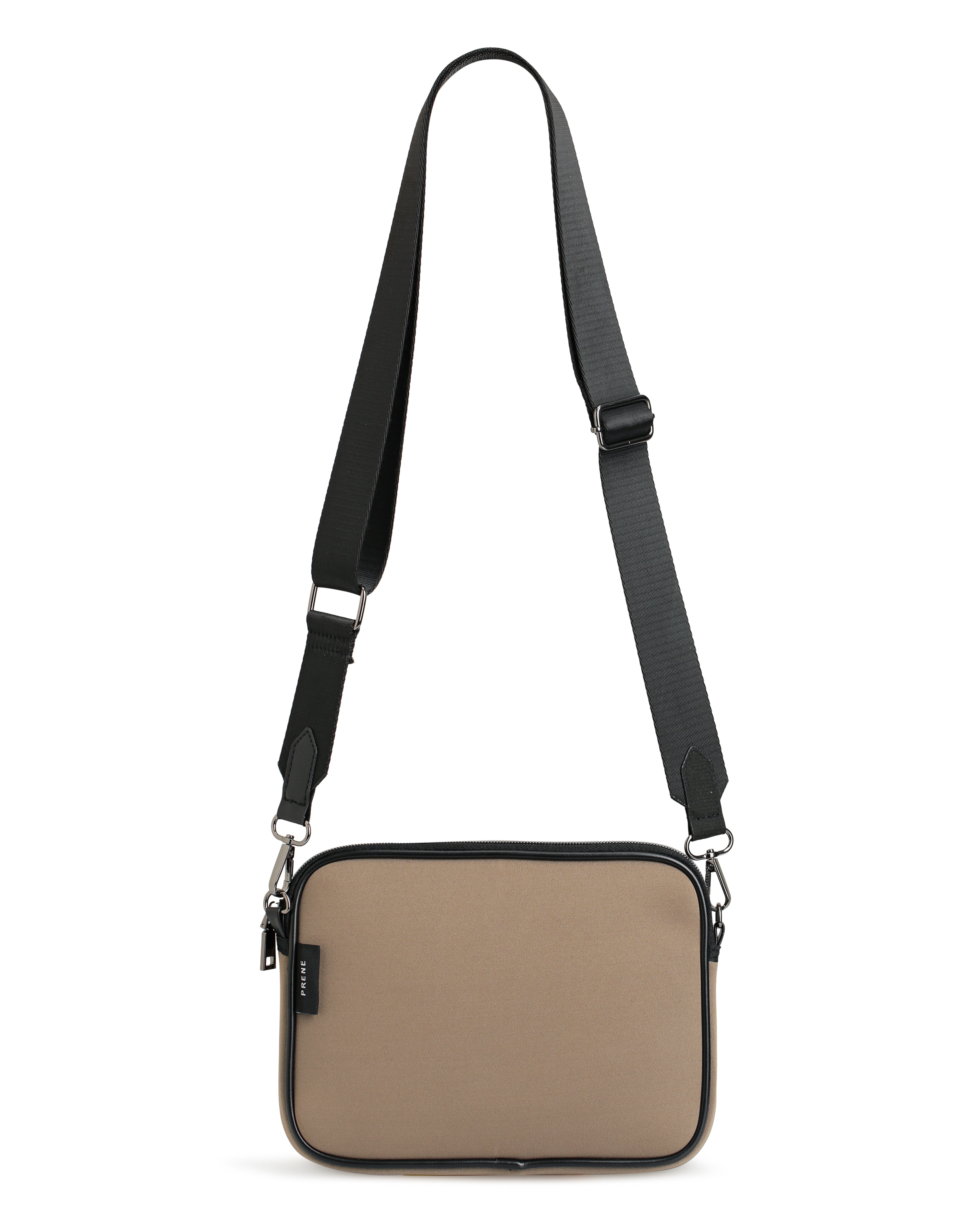 The Piper Bag (WALNUT) Neoprene Crossbody Bag