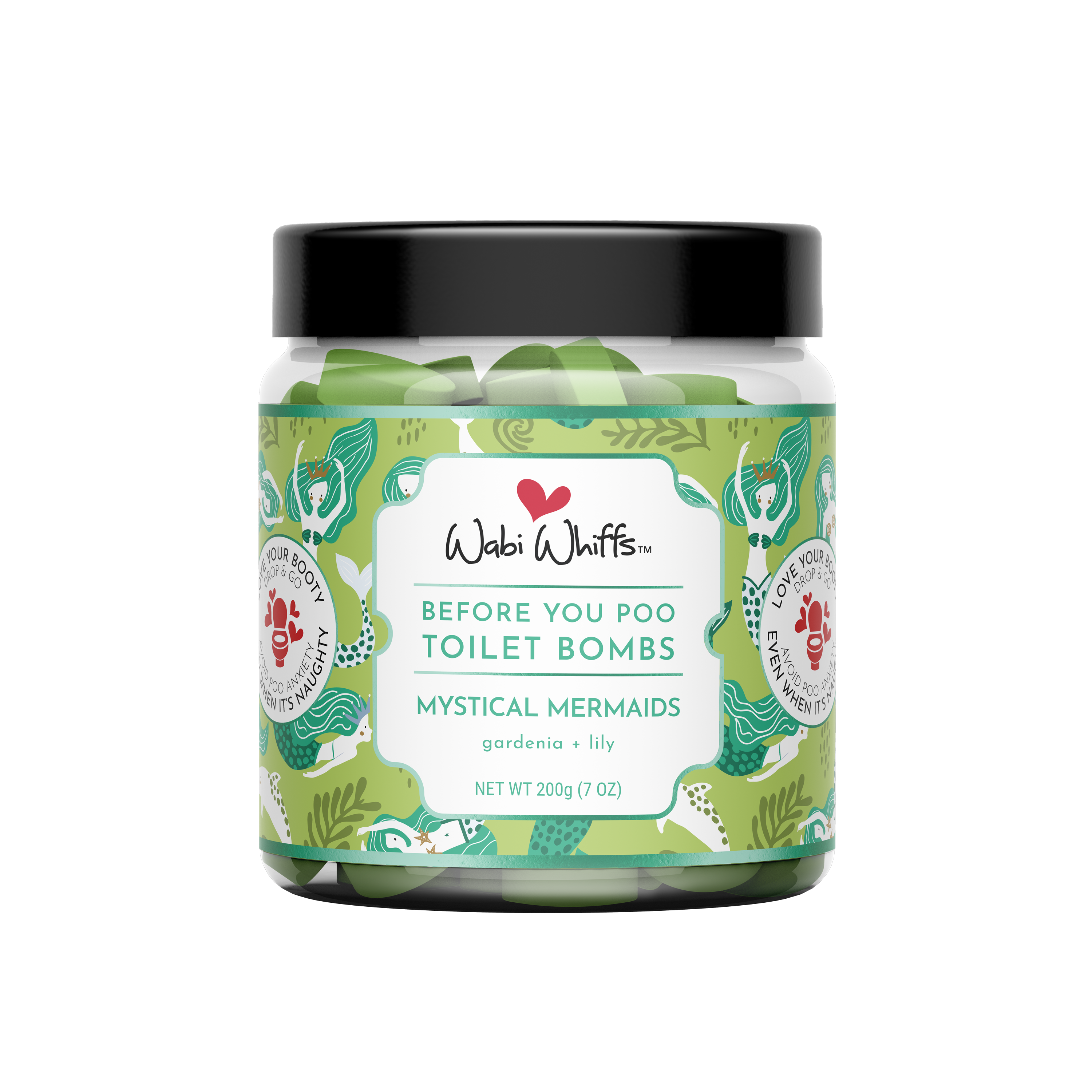 60ct Mystical Mermaids Fizzing Toilet Love Bombs