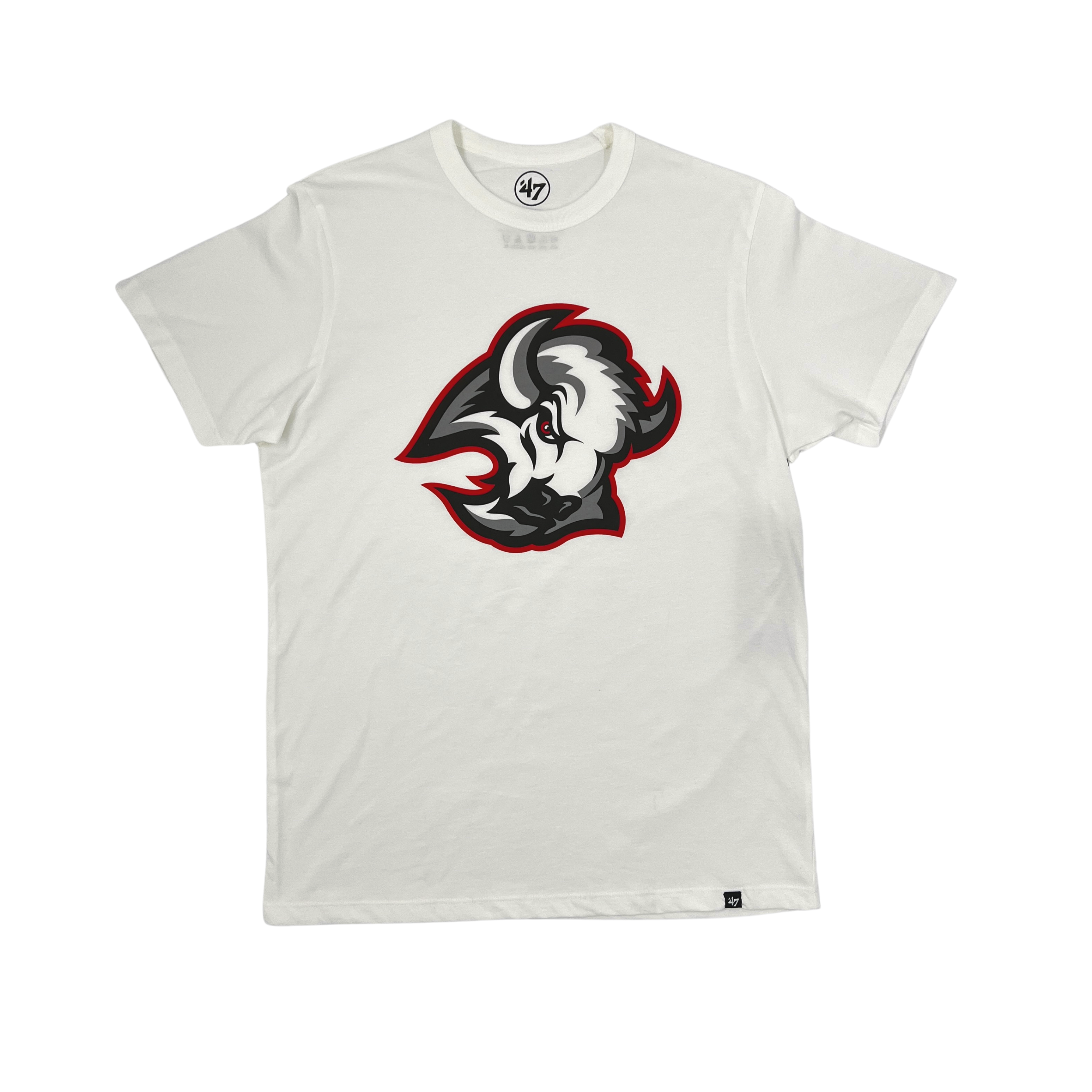 '47 Brand Buffalo Sabres Black and Red Goat Head Shirt - Final Sale