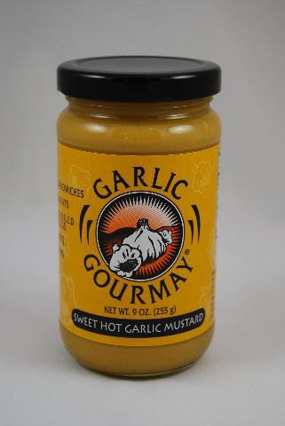 Sweet Hot Garlic Mustard 9oz.