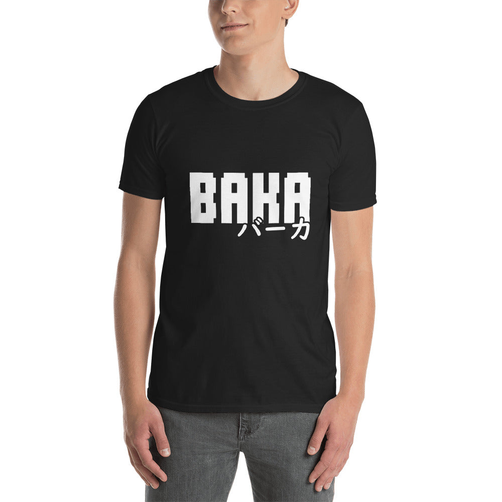 Baka Funny Japanese Stupid Short-Sleeve Unisex T-Shirt