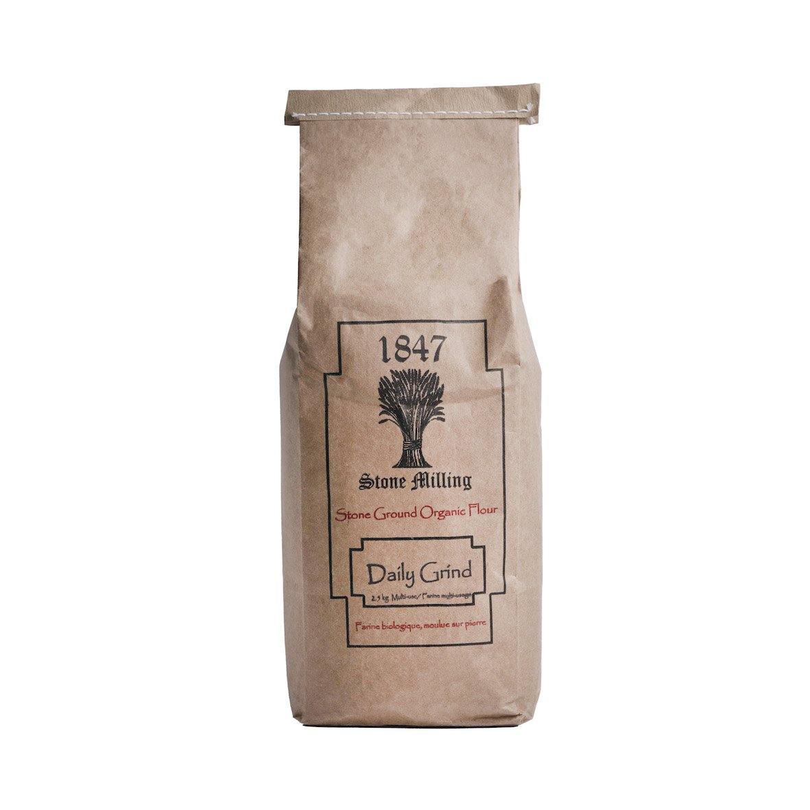 1847 STONE MILLING Daily Grind – Organic Unbleached All-Purpose Flour