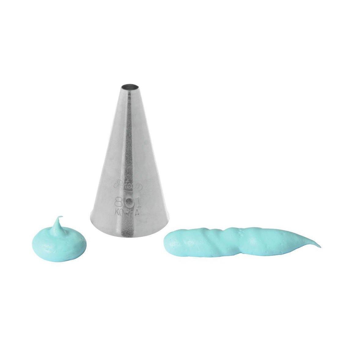 ATECO S/S #801 Plain Round Piping Tip