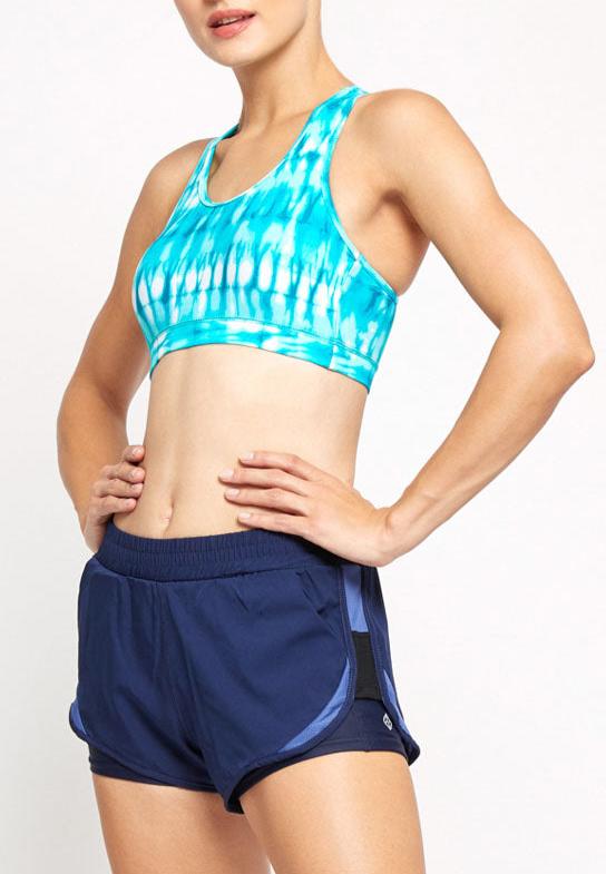 Cotton Tie-dye Crop Top (Racerback)