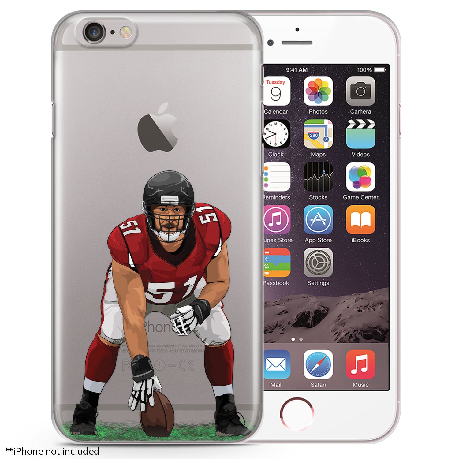 Alex Football iPhone Case