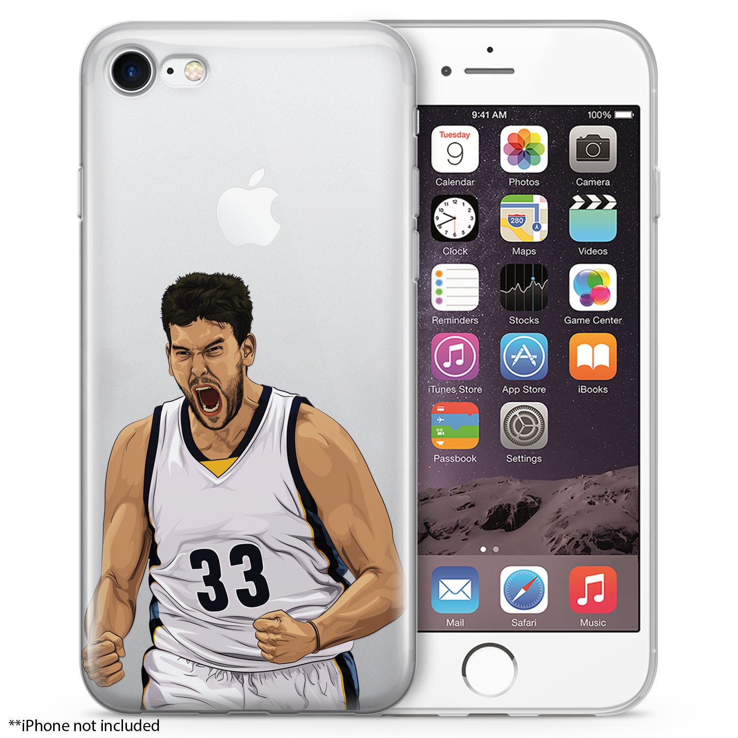 Big Burrito Basketball iPhone Case