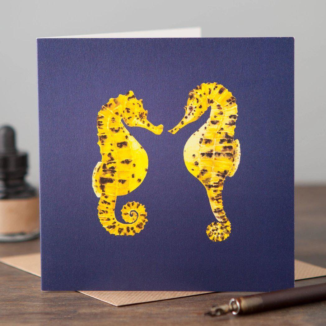 Pair of Seahorses Card