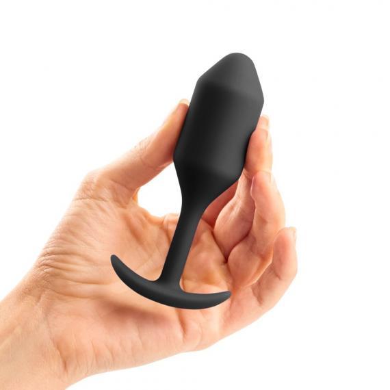 B-vibe Snug Plug 2 Weighted Silicone Butt Plug - 114 grams