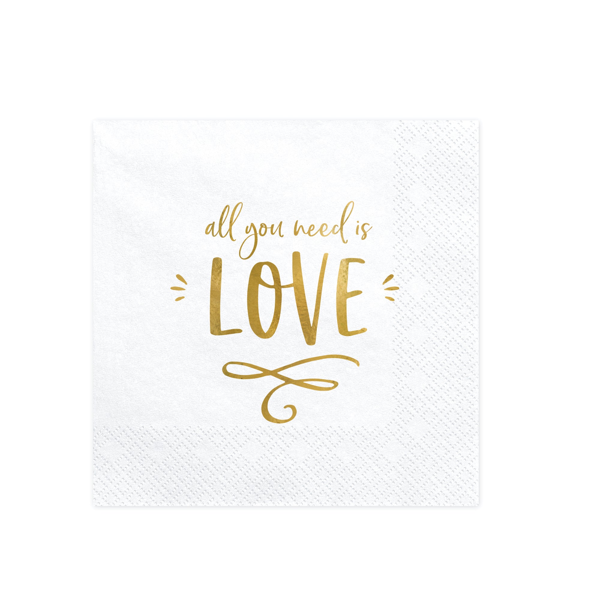 All You Need is Love Napkins 20ct