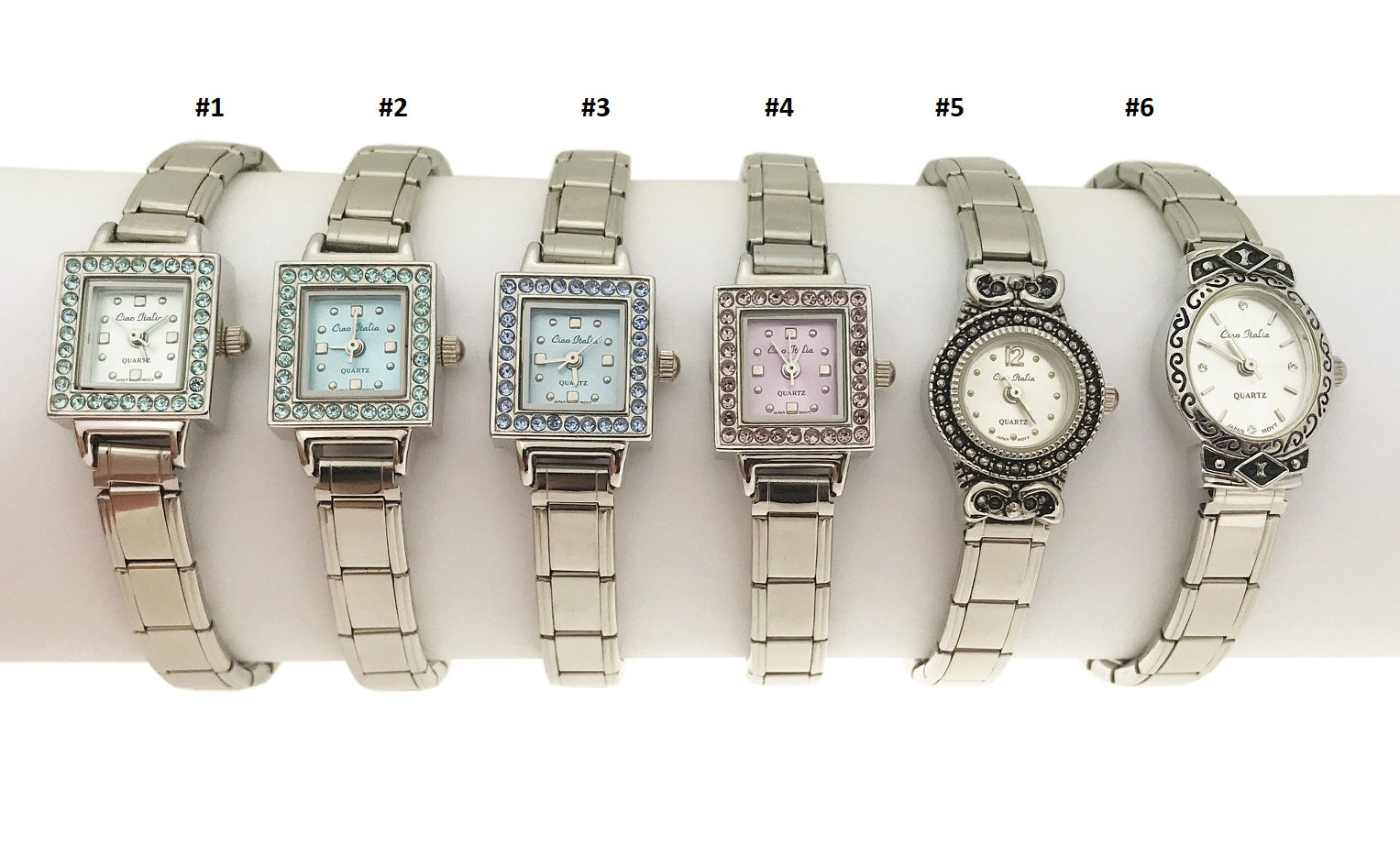 9mm Italian Charm Watch (Assorted Styles)