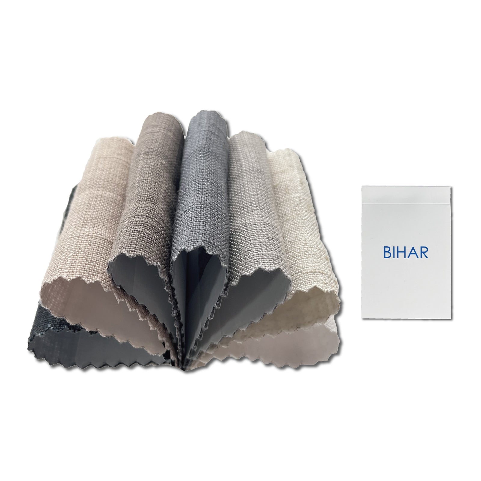 GEX Bihar Polyester Linen Curtain Sample Booklet