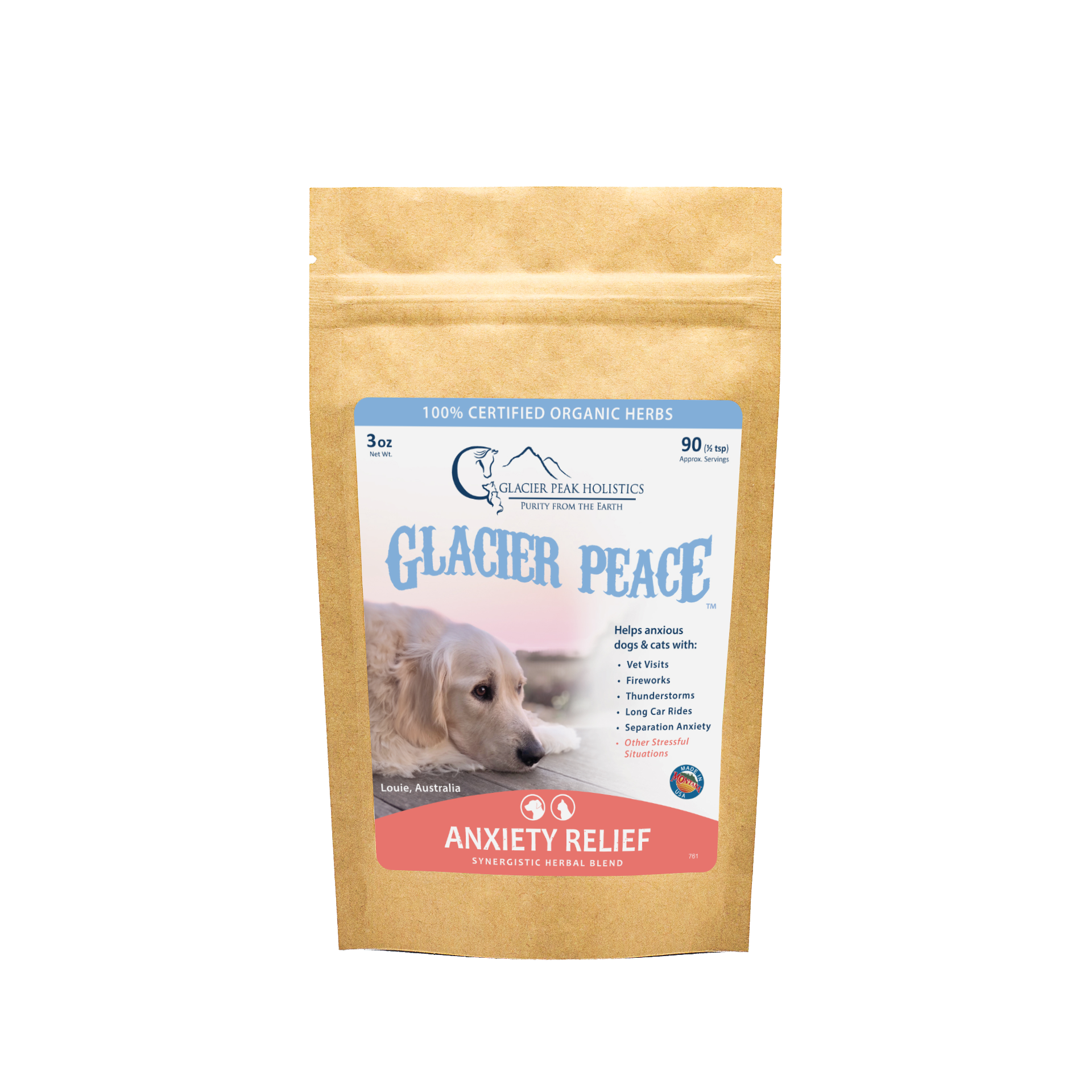 Glacier Peace Calming Support for Dogs and Cats Wholesale