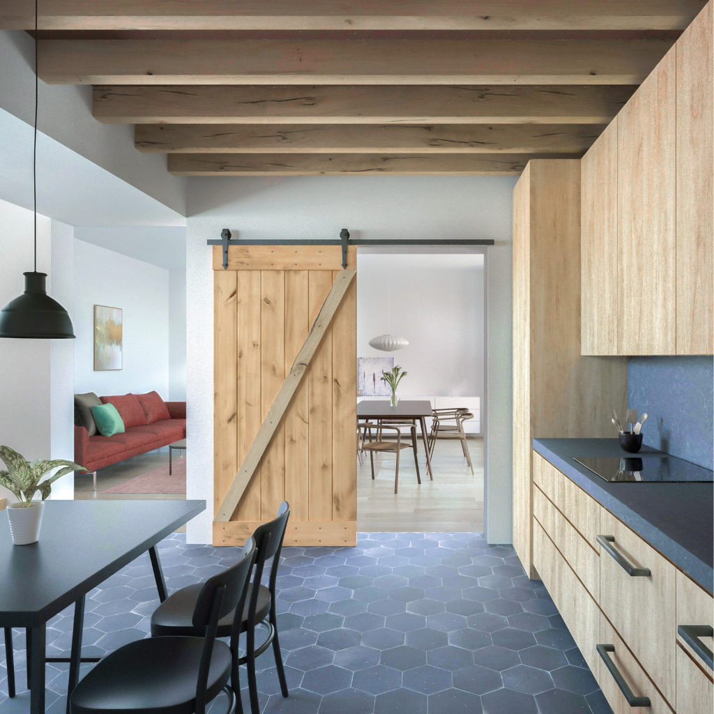 Arrow Single/Double Barn Door Hardware Kit