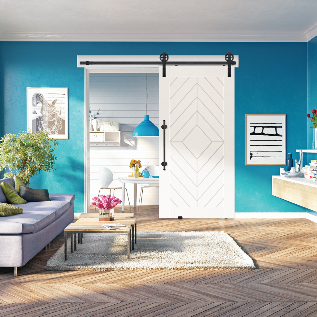 BarnCraft Lynnwood MDF Barn Door