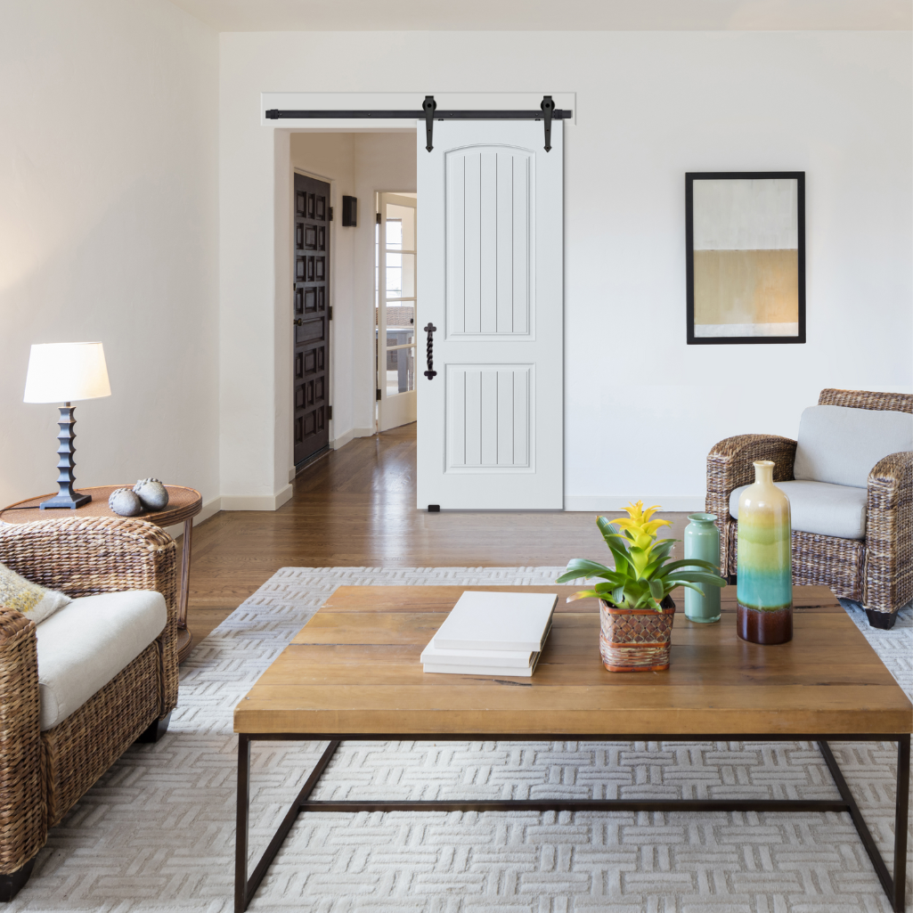 BarnCraft Two Panel MDF Barn Door