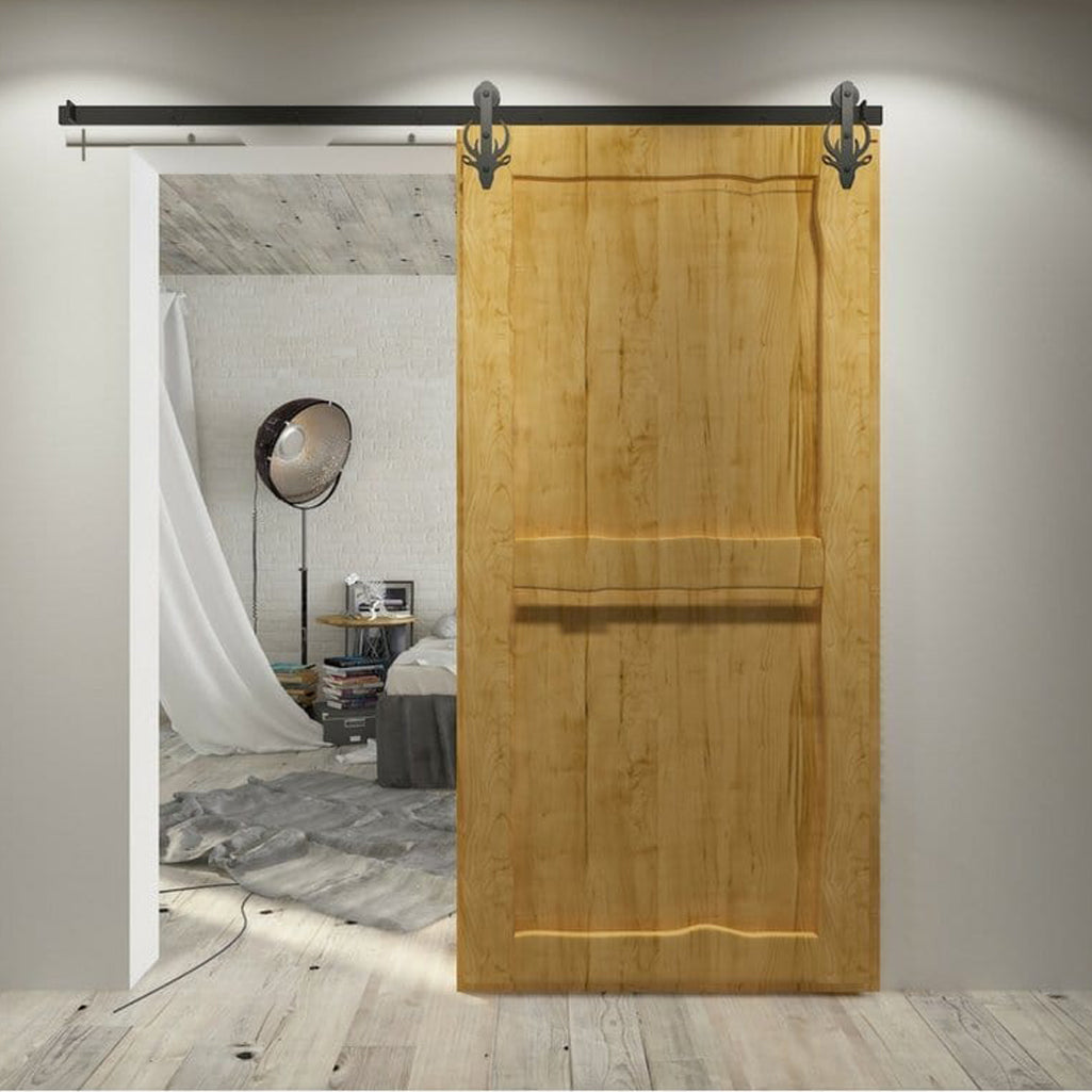 Buck Deer Single/Double Barn Door Hardware Kit