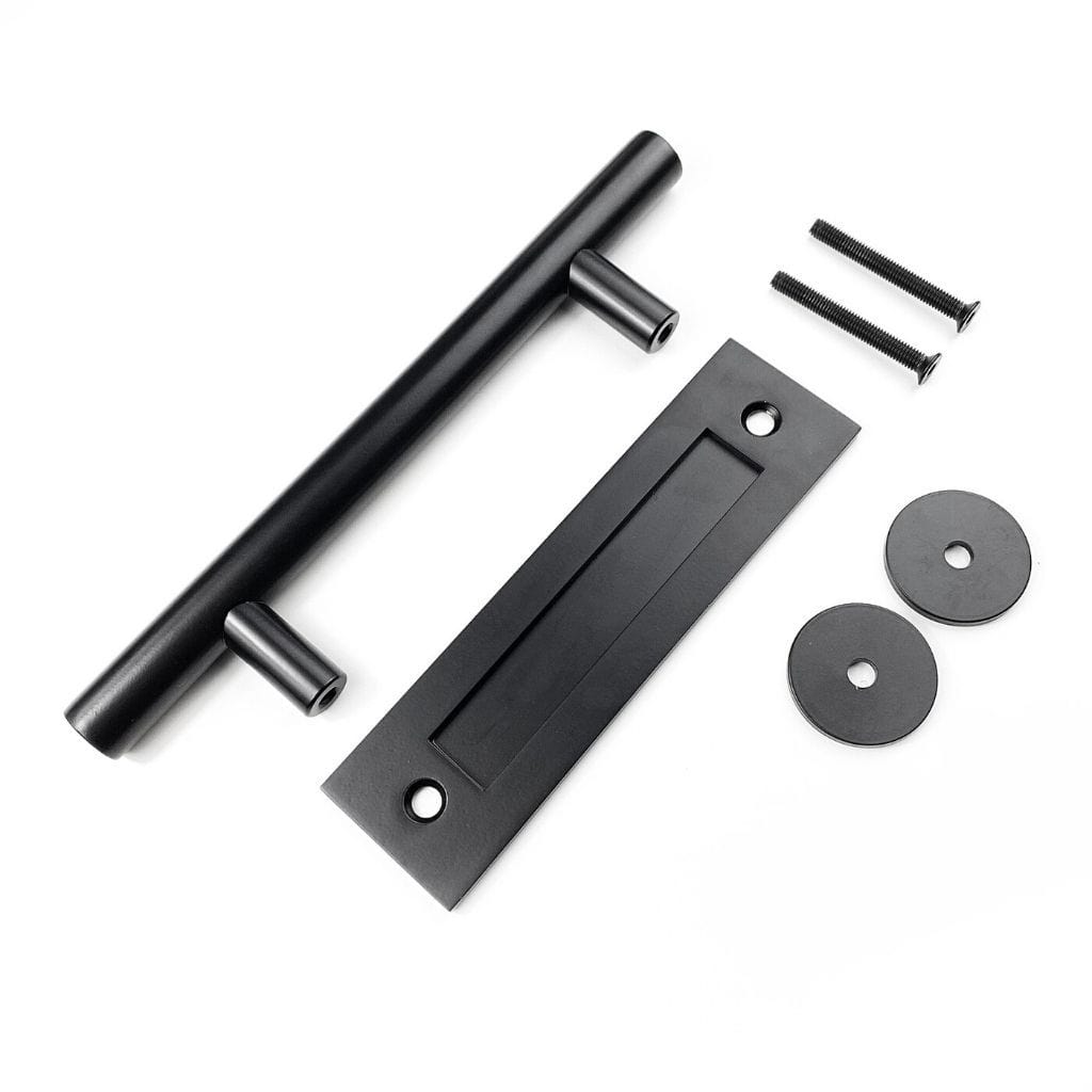 Dual Sided Barn Door Pull & Flush Handle