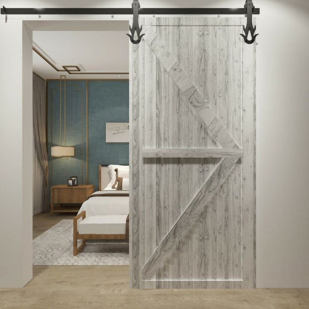 Fireball Single/Double Barn Door Hardware Kit