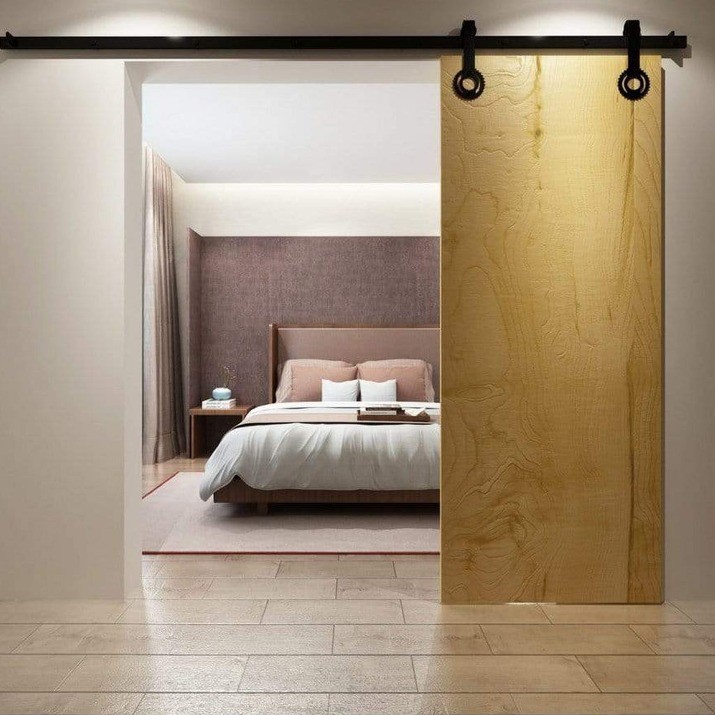 Gear Wheel Single/Double Barn Door Hardware Kit