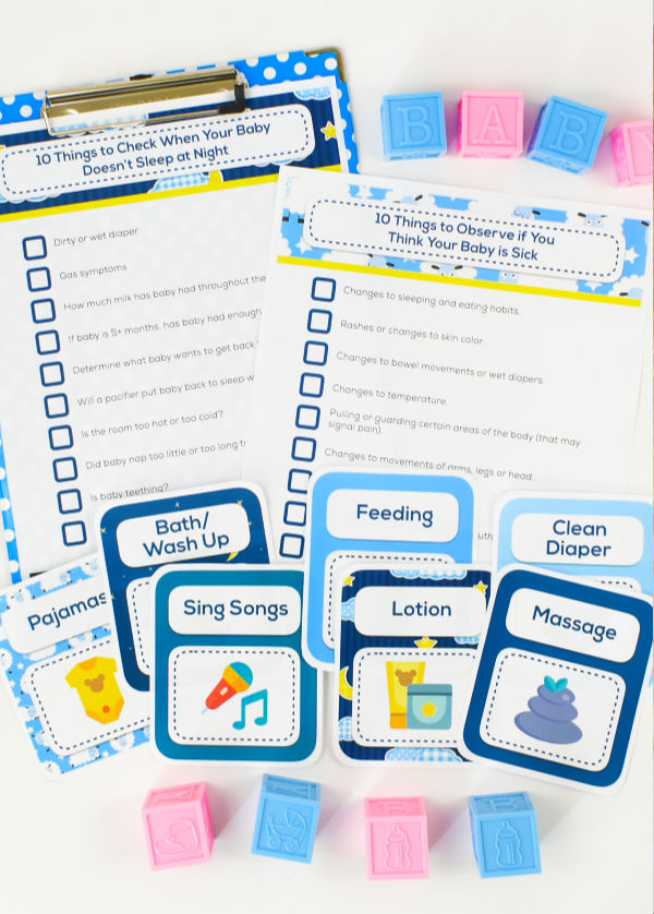 Baby Sleep Checklists Pack