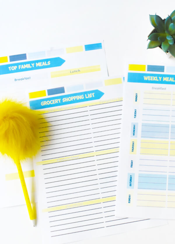 Meal Planning Routines Pack