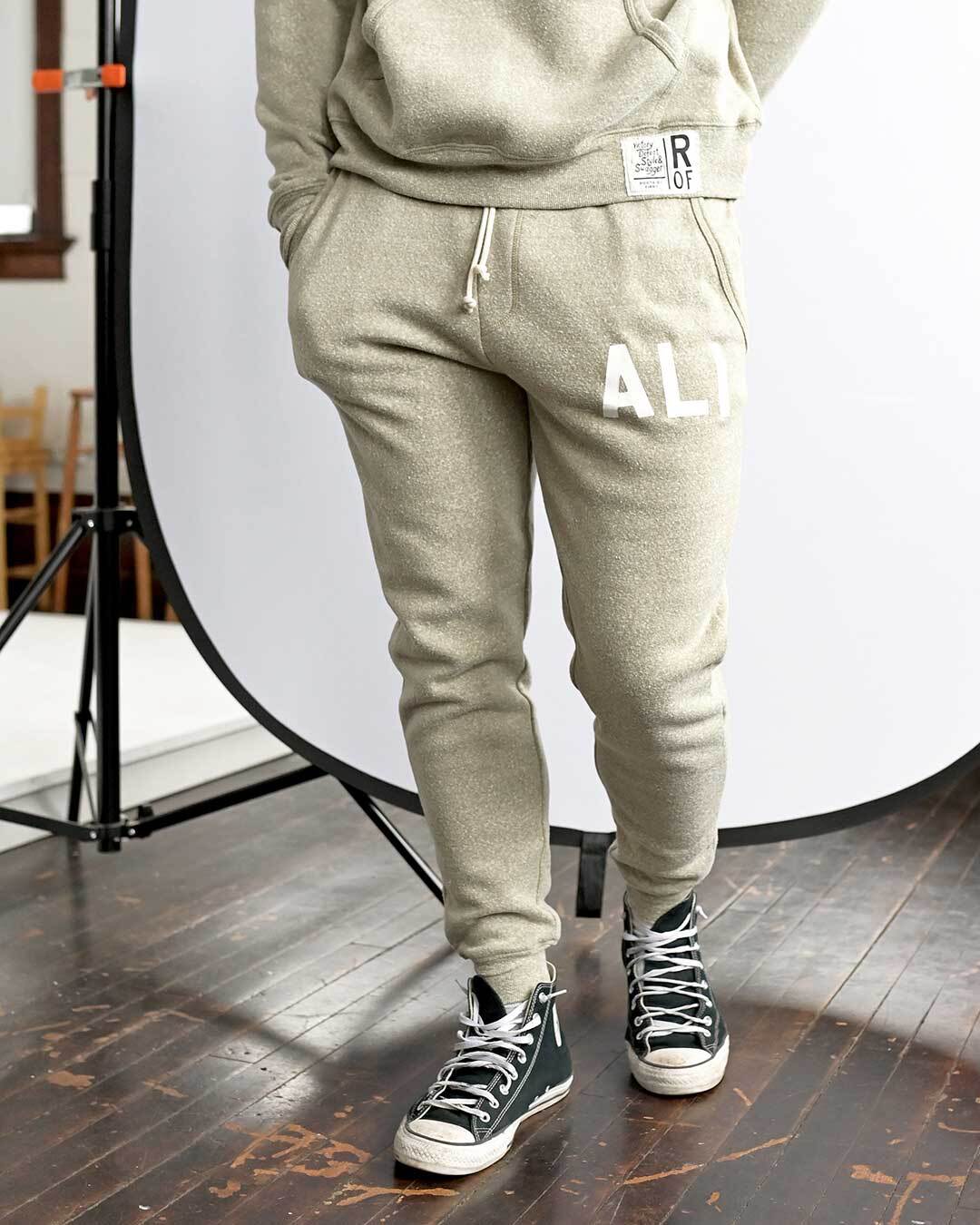 Ali Classic Heather Sage Sweatpants