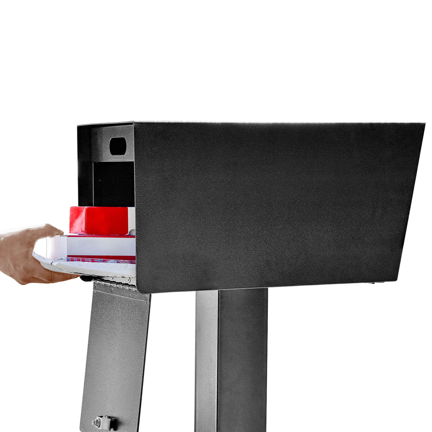 Mailboss Mail Manager® Street Safe - Rear Access Only Mailbox & Post