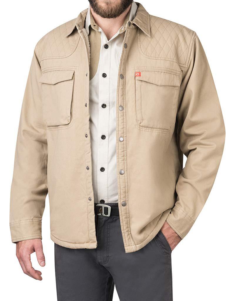 Marksman Sherpa Lined Twill Shirt Jacket