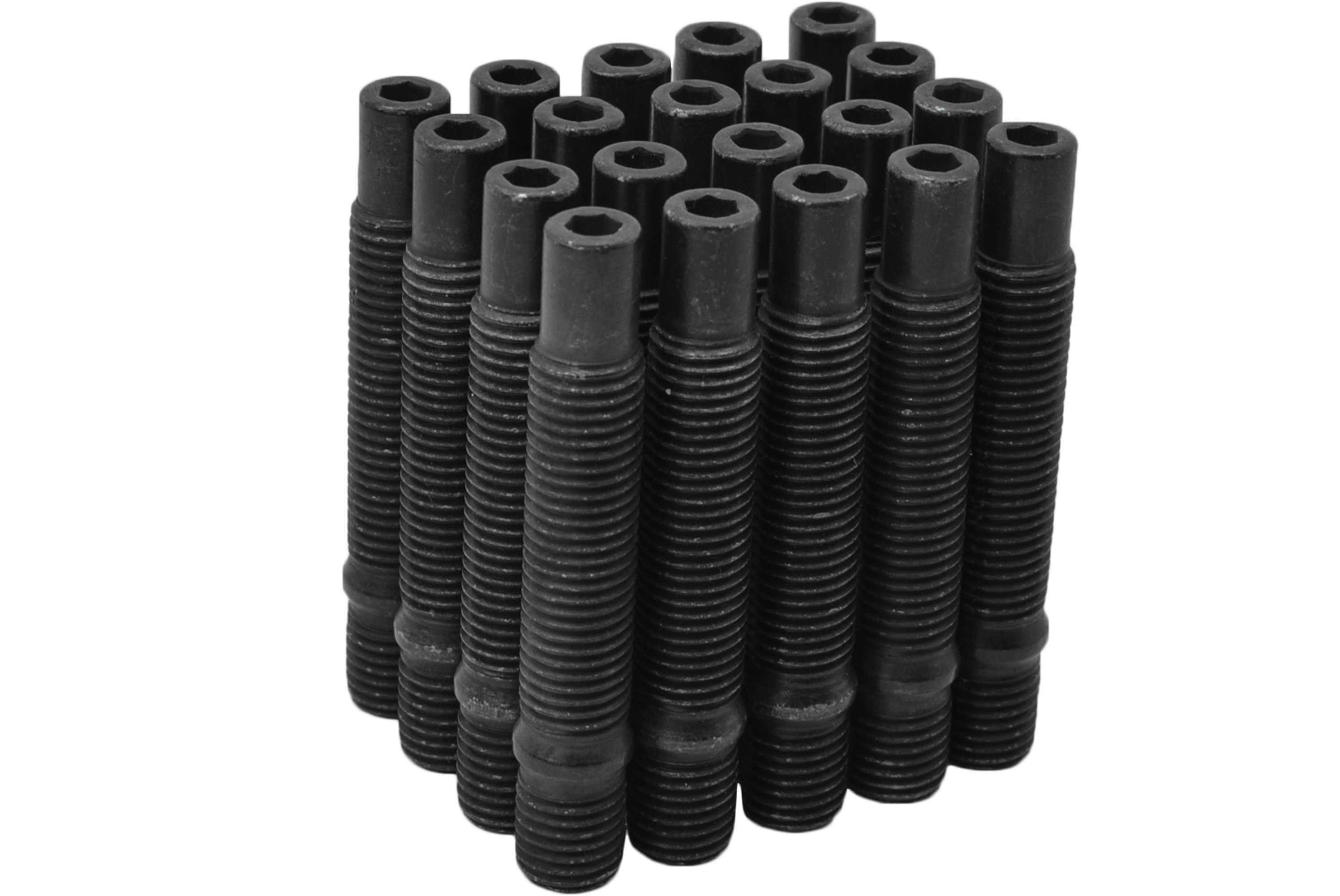 12x1.25 Black Zinc Stud Conversion Kit