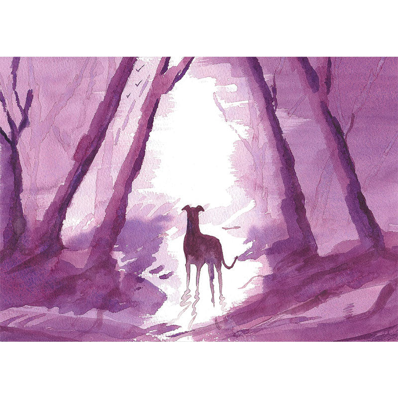 Greyhound Art Prints - 'Hurry Up!'