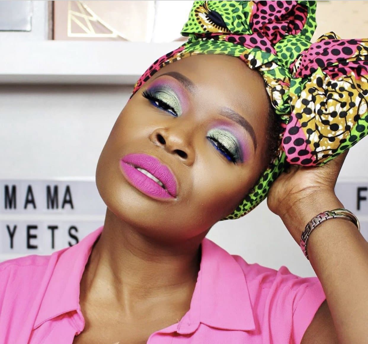 African Print Head wrap - Wande