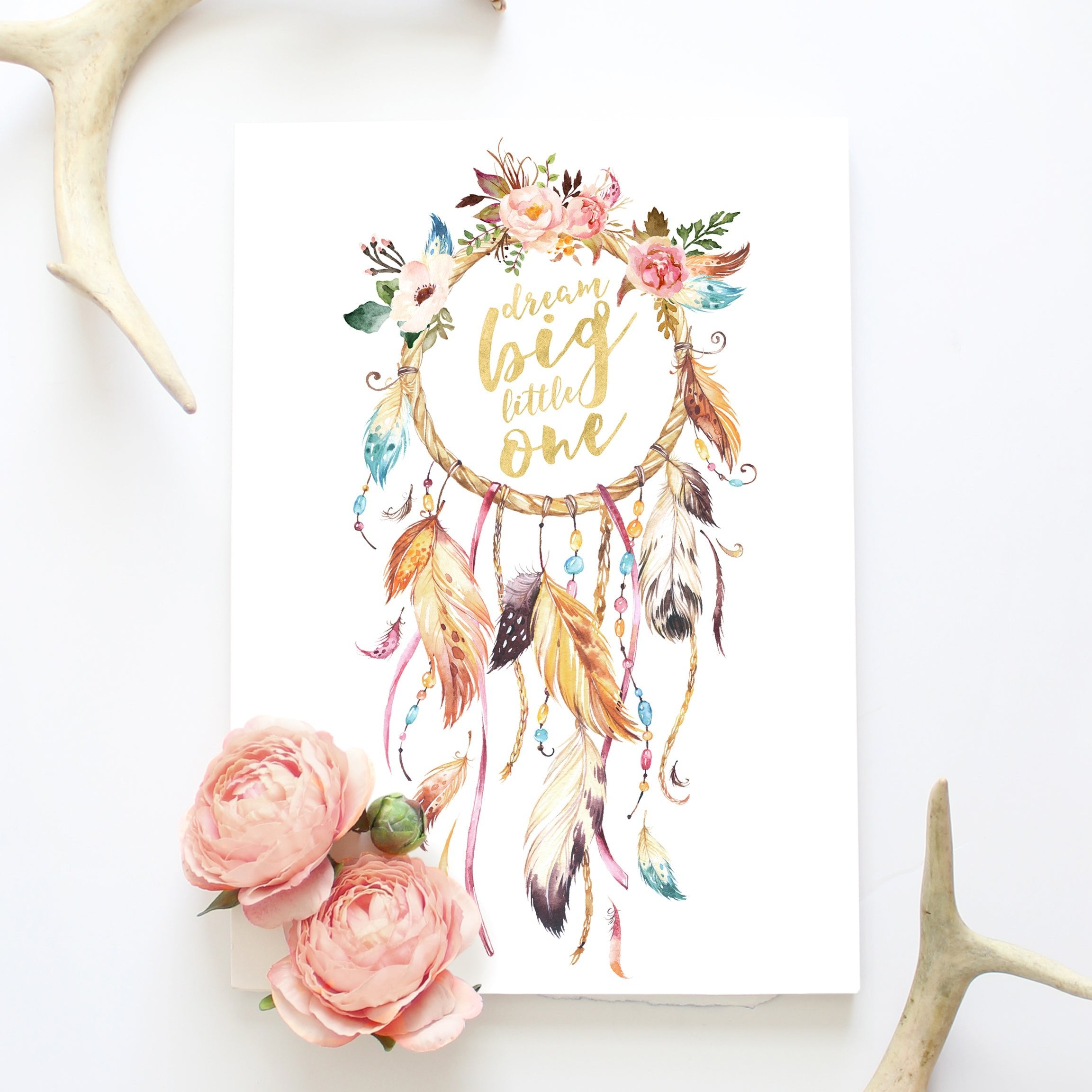 Bohemia Collection - Dream Big Little One - Instant Download