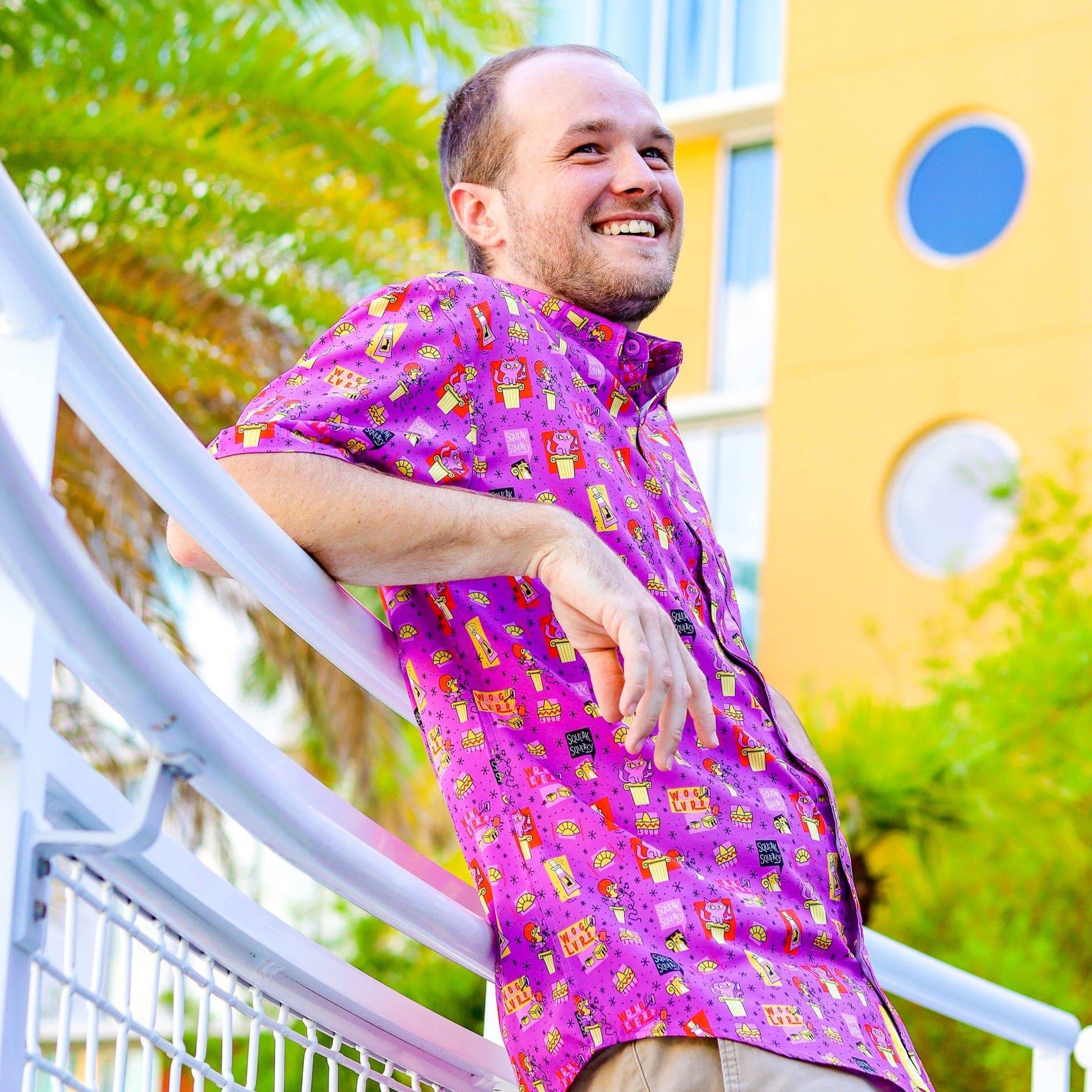 Emperorʻs New Brew Button Up Shirt