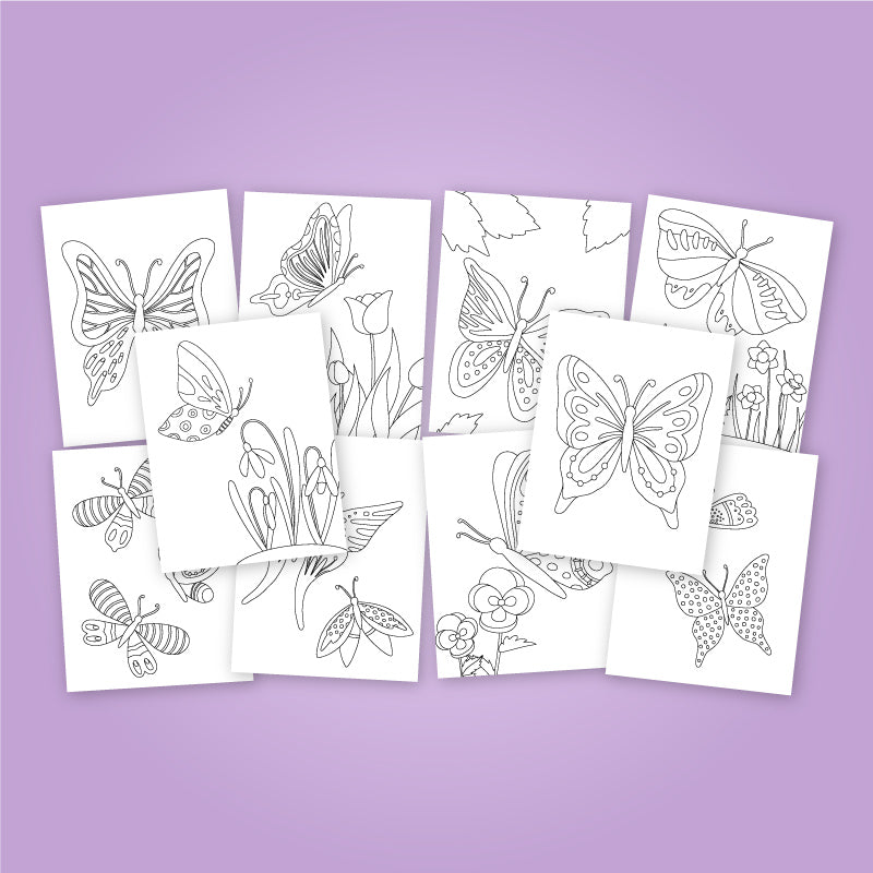 Butterfly Coloring Pages