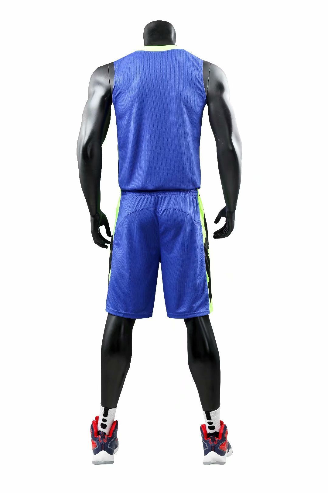 Alley Blue NS Customizable Basketball Jersey With Optional Shorts