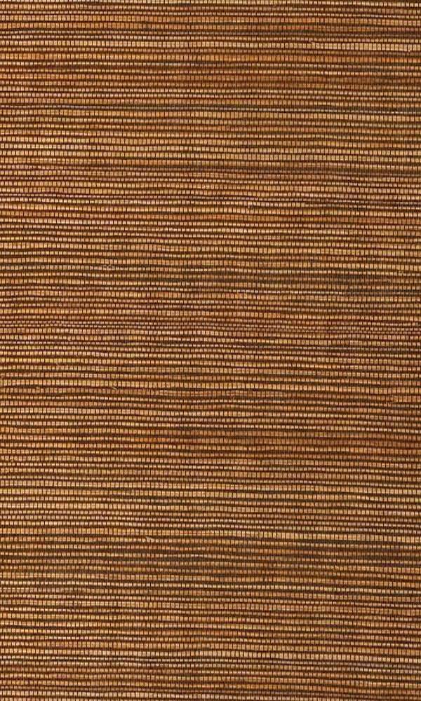 Abaca Caramel Majestic Grasscloth Woven Wallpaper R1995