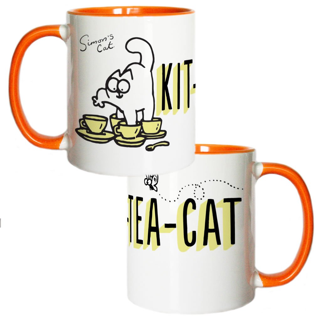 Kit-Tea-Cat Coloured Insert Mug