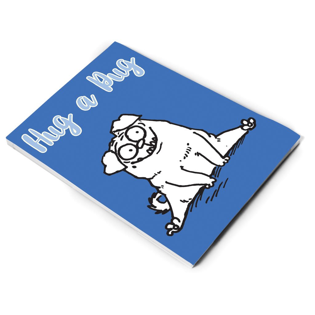 Hug a Pug A5 Notepad